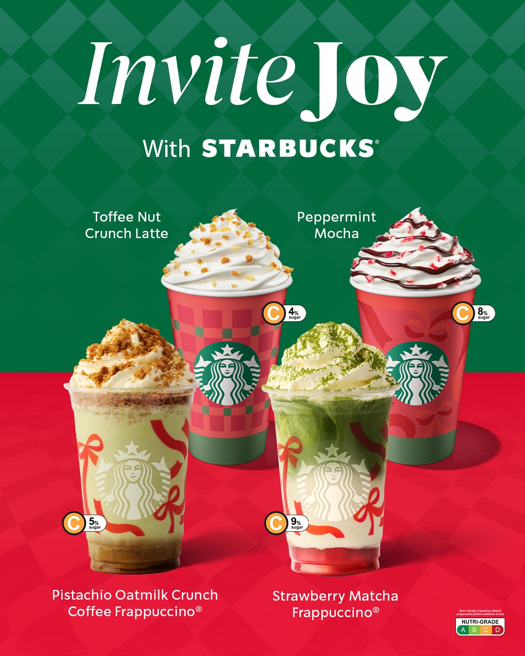 Starbucks-Singapore-Christmas-Drinks-Promotion 29 October-25 December 2025: Starbucks Singapore: Christmas Drinks Promotion: Toffee Nut Crunch Latte, Peppermint Mocha & More