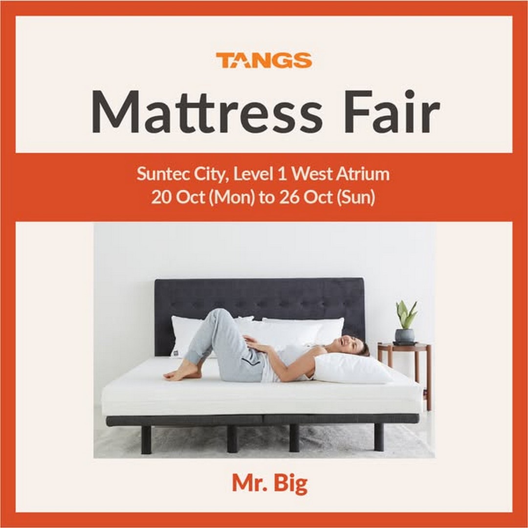 TANGS-Singapore-Mattress-Fair-Deals-4 20-26 October 2025: TANGS Singapore Mattress Fair Deals: Promotion on Top Mattress Brands with Up to 70% OFF