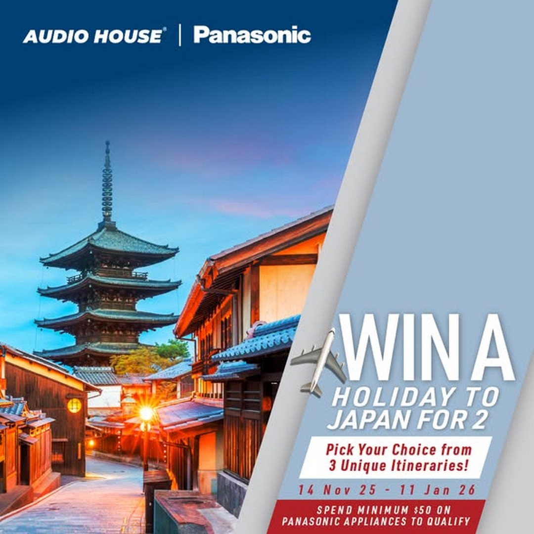 Audio-House-Singapore-Win-a-Dream-Holiday-to-Japan 14 November 2025-11 January 2026: Audio House Singapore: Win a Dream Holiday to Japan with Panasonic Promotion