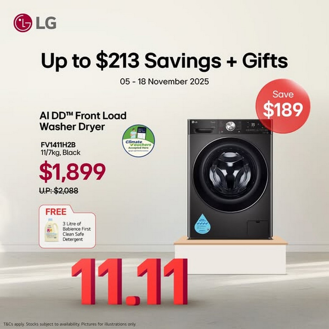 Audio-House-Singapore-–-LG-11.11-Super-Deals-1 5–18 November 2025: Audio House Singapore – LG 11.11 Super Deals Promotion with Up to $500 Savings and Exclusive Gifts