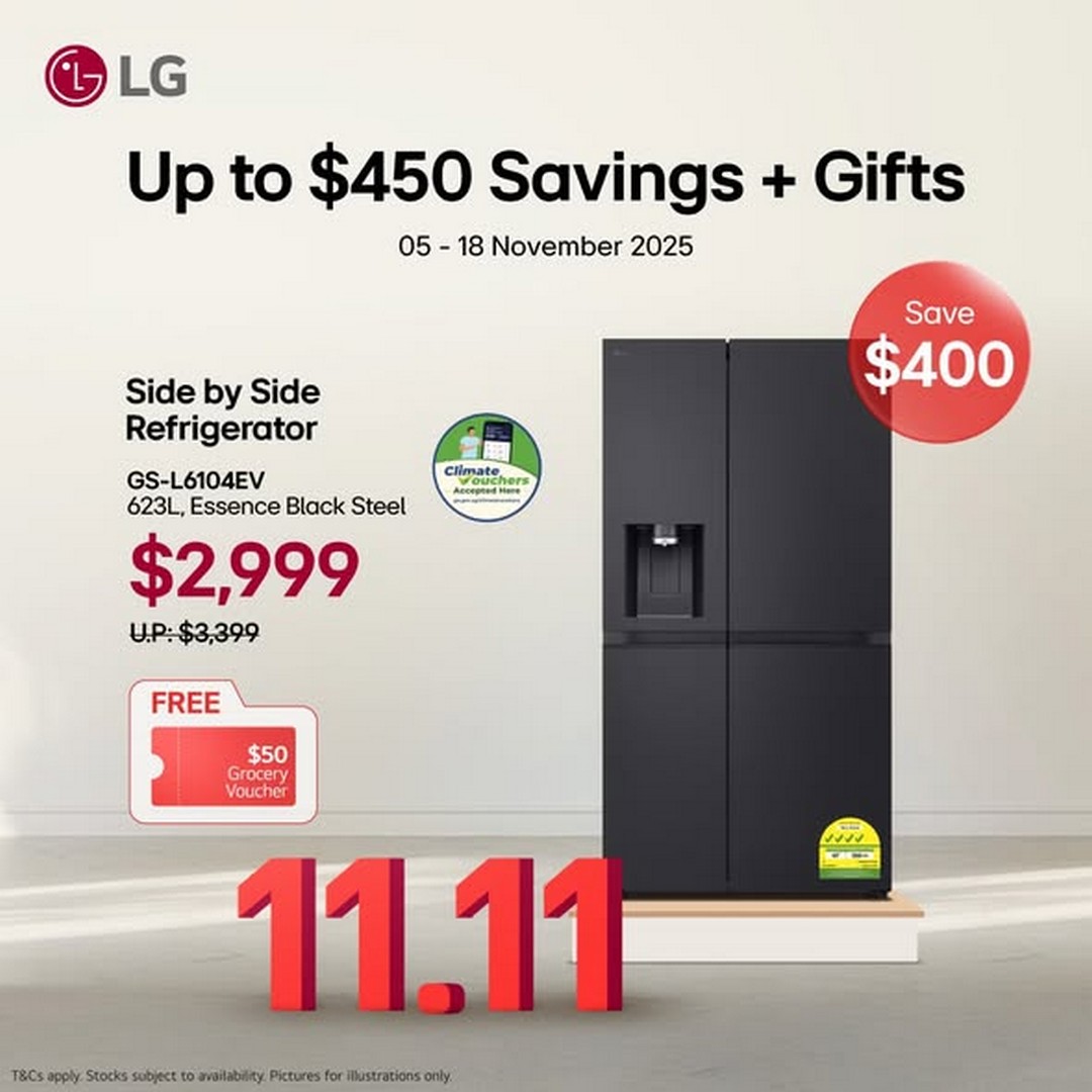 Audio-House-Singapore-–-LG-11.11-Super-Deals-3 5–18 November 2025: Audio House Singapore – LG 11.11 Super Deals Promotion with Up to $500 Savings and Exclusive Gifts
