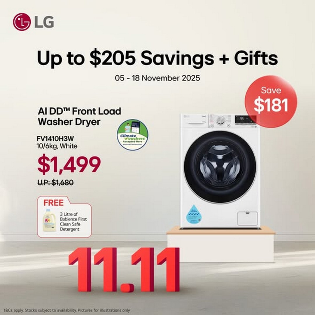 Audio-House-Singapore-–-LG-11.11-Super-Deals 5–18 November 2025: Audio House Singapore – LG 11.11 Super Deals Promotion with Up to $500 Savings and Exclusive Gifts