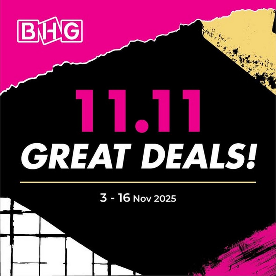 BHG-Singapore-11.11-Mega-Sale 3–16 November 2025: BHG Singapore 11.11 Mega Sale at All Stores and Online