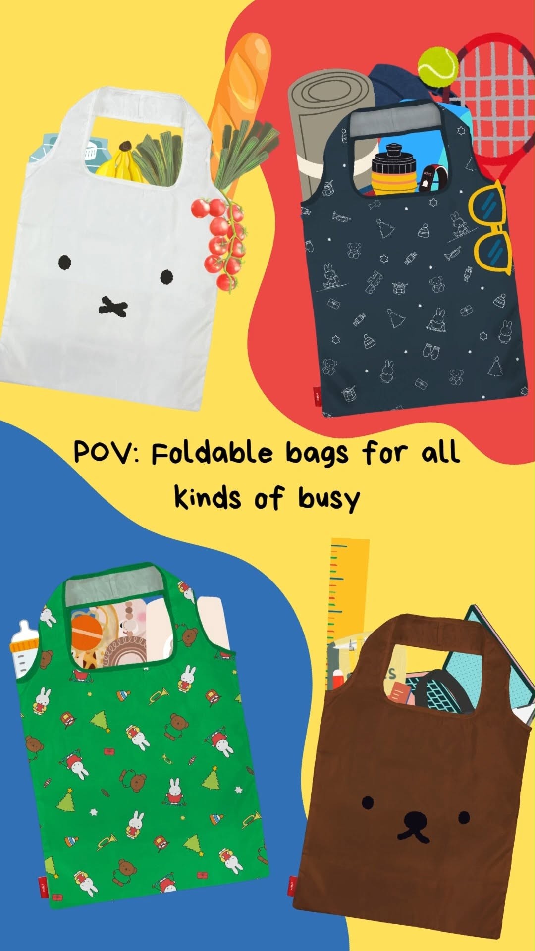 Bee-Cheng-Hiang-Free-Miffy-Boris-Foldable-Bags-Christmas-Promotion 25 October 2025 onwards: Bee Cheng Hiang: Free Miffy & Boris Foldable Bags Christmas Promotion