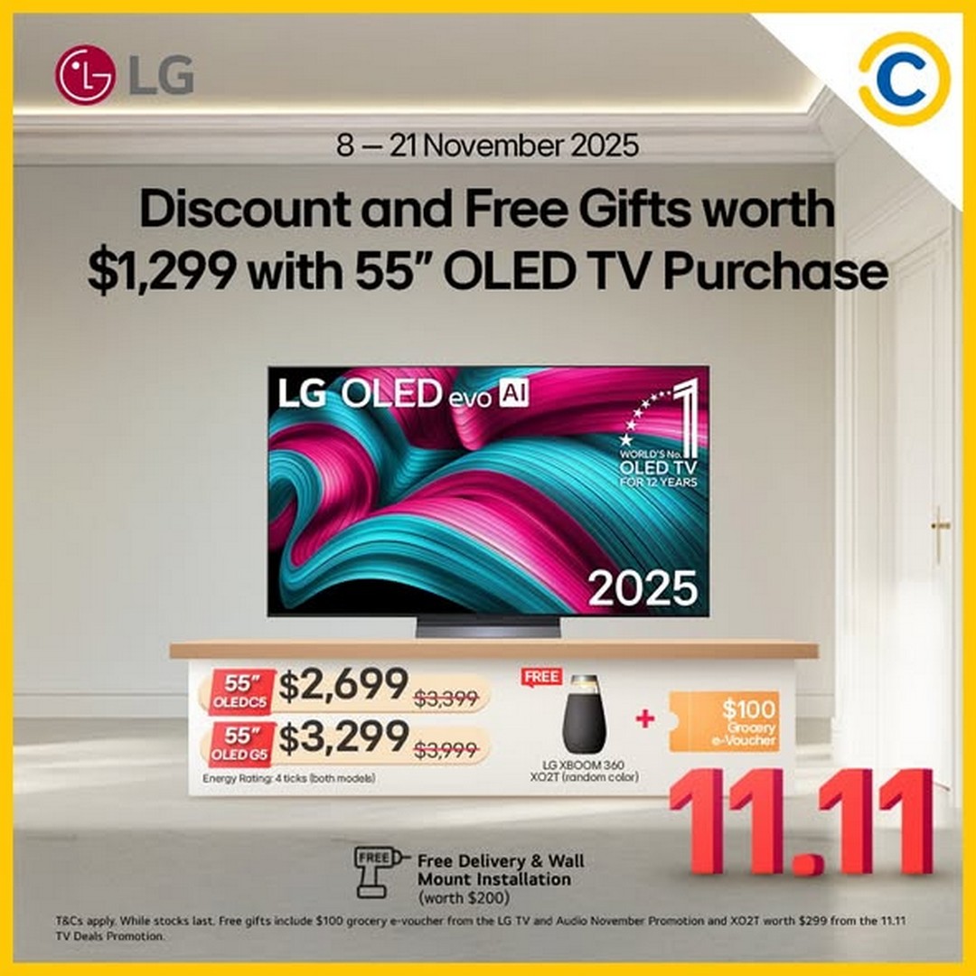 COURTS-Singapore-LG-TV-Promotion-1 8–21 November 2025: COURTS Singapore LG TV Promotion – Enjoy Huge Discounts and Free Gifts Worth Up to $1,449!