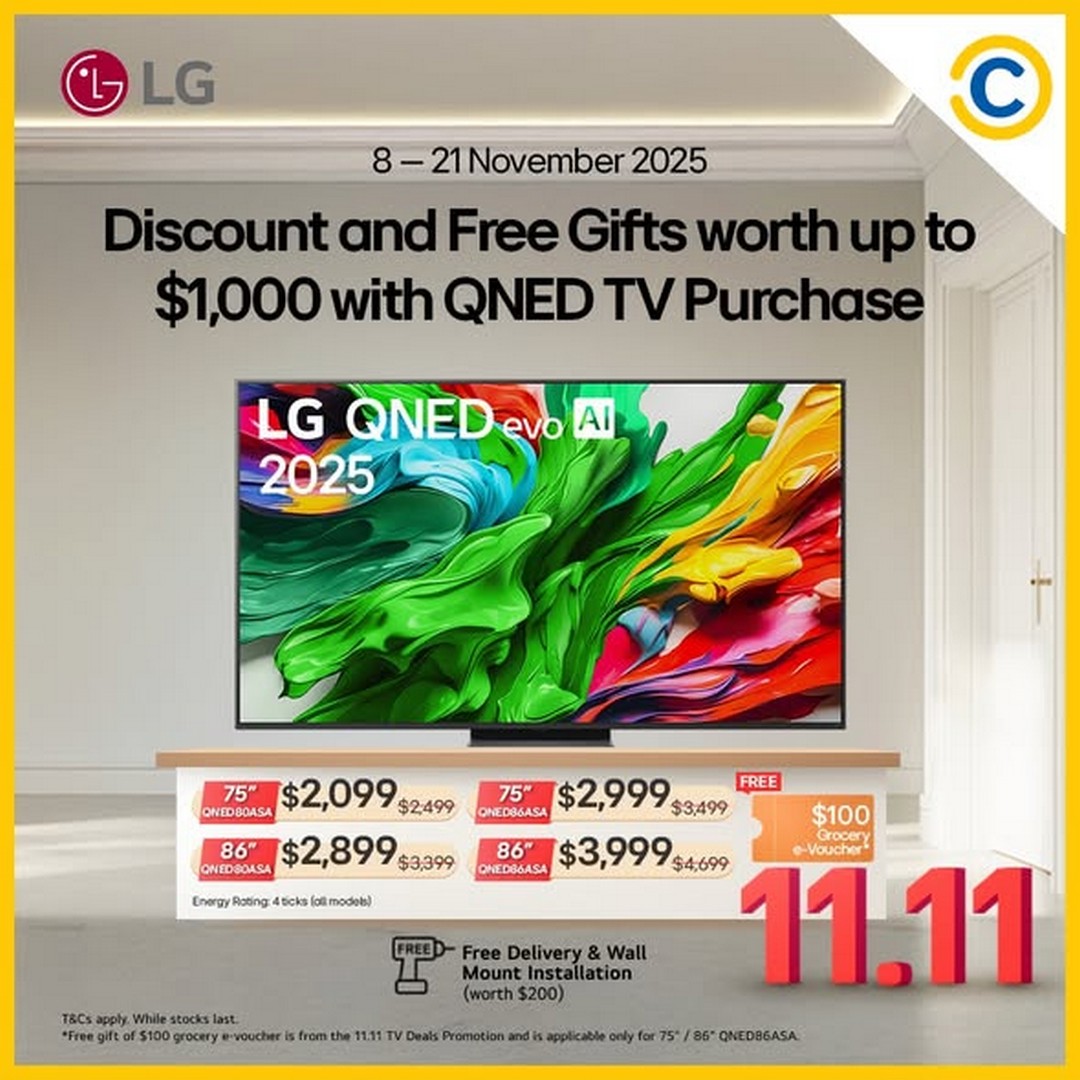 COURTS-Singapore-LG-TV-Promotion-4 8–21 November 2025: COURTS Singapore LG TV Promotion – Enjoy Huge Discounts and Free Gifts Worth Up to $1,449!
