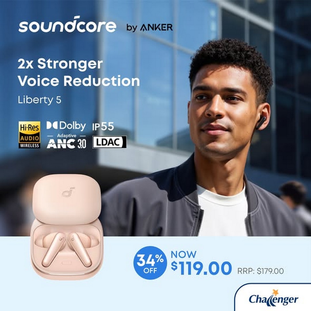 Challenger-Singapore-Soundcore-Year-End-Sale-2 1 November-31 December 2025: Challenger Singapore: Soundcore Year-End Sale: Audio Gear Promotion with Up to 68% Off