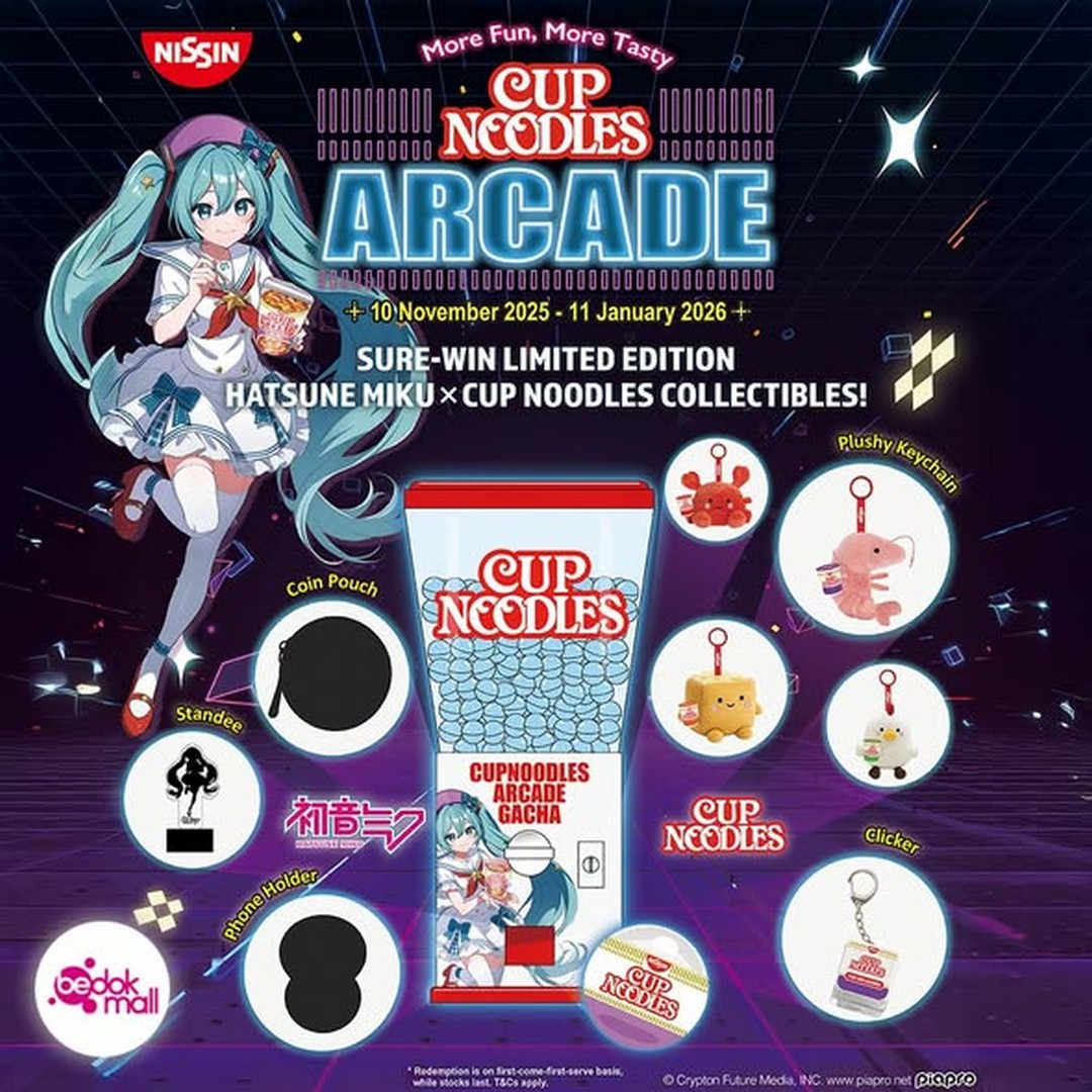Cup-Noodles-x-Hatsune-Miku-Pop-Up 10 November 2025-11 January 2026: Cup Noodles x Hatsune Miku Pop-Up: Limited-Edition Arcade Experience and Giveaway