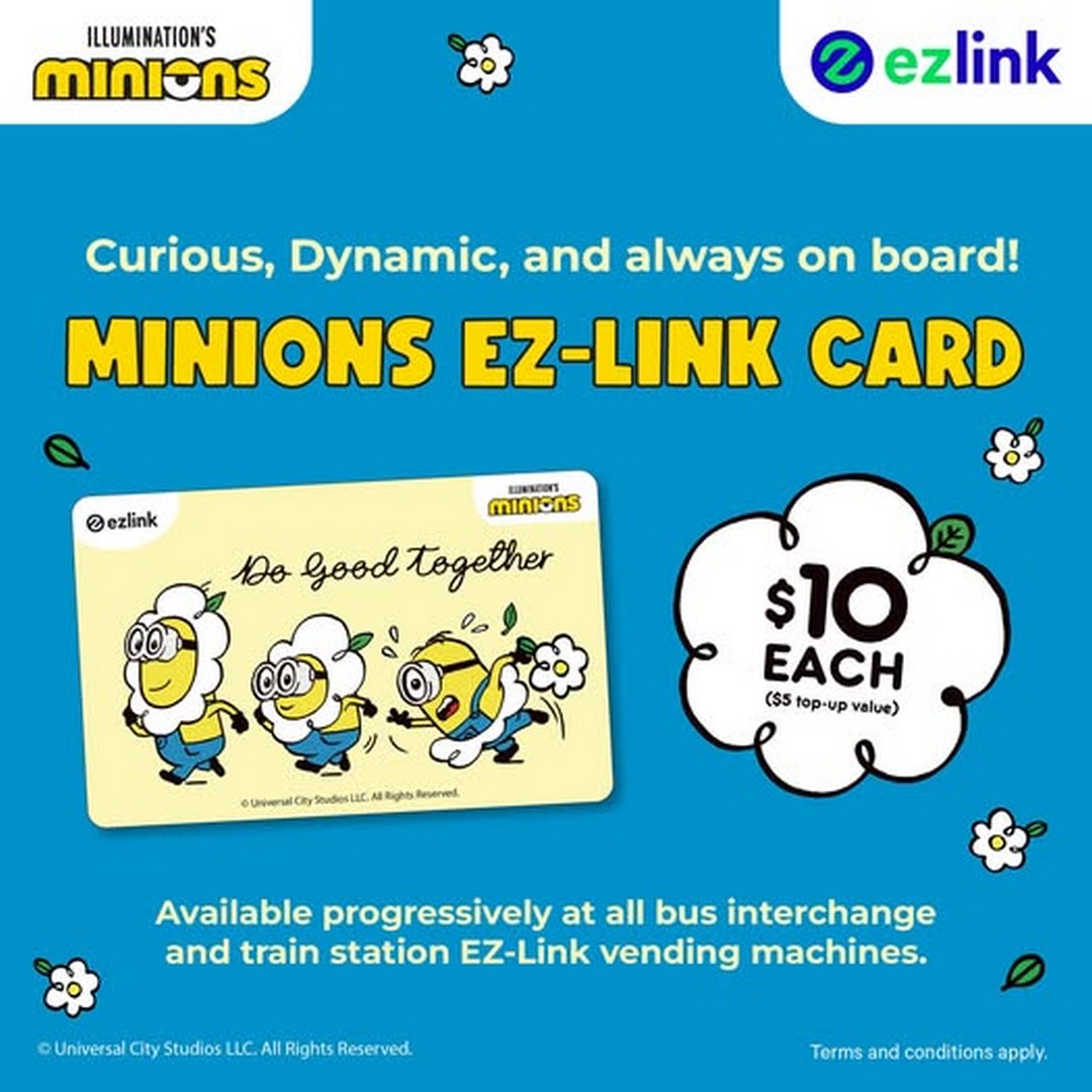 EZ-Link-Singapore-Limited-Edition-Minions-EZ-Link-Card-Promotion 13 November 2025 onwards: EZ-Link Singapore: Limited Edition Minions EZ-Link Card Promotion