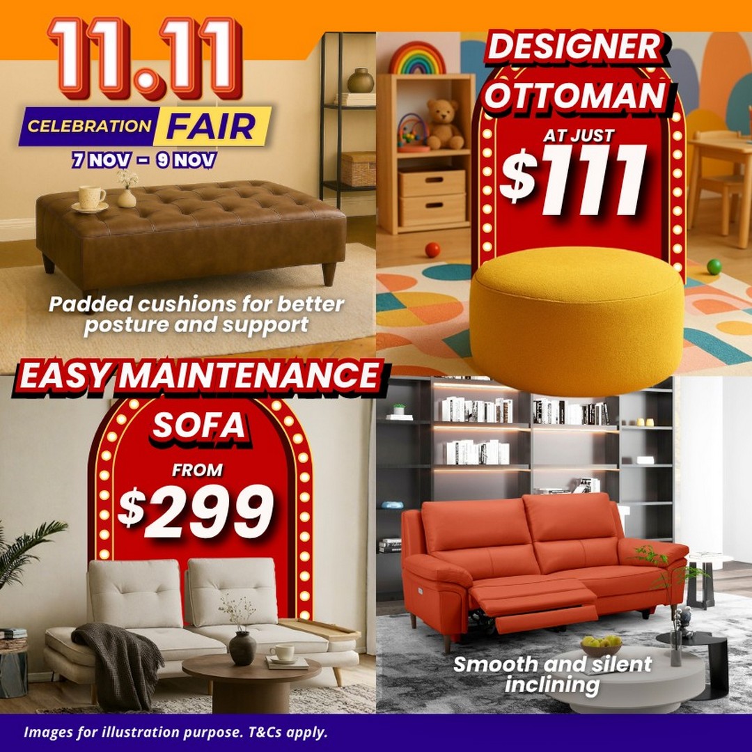 Four-Star-Mattress-11.11-Celebration-Fair-5 7–9 November 2025: Four Star Mattress: 11.11 Celebration Fair at SAFRA Yishun Country Club – Super Savings Promotion