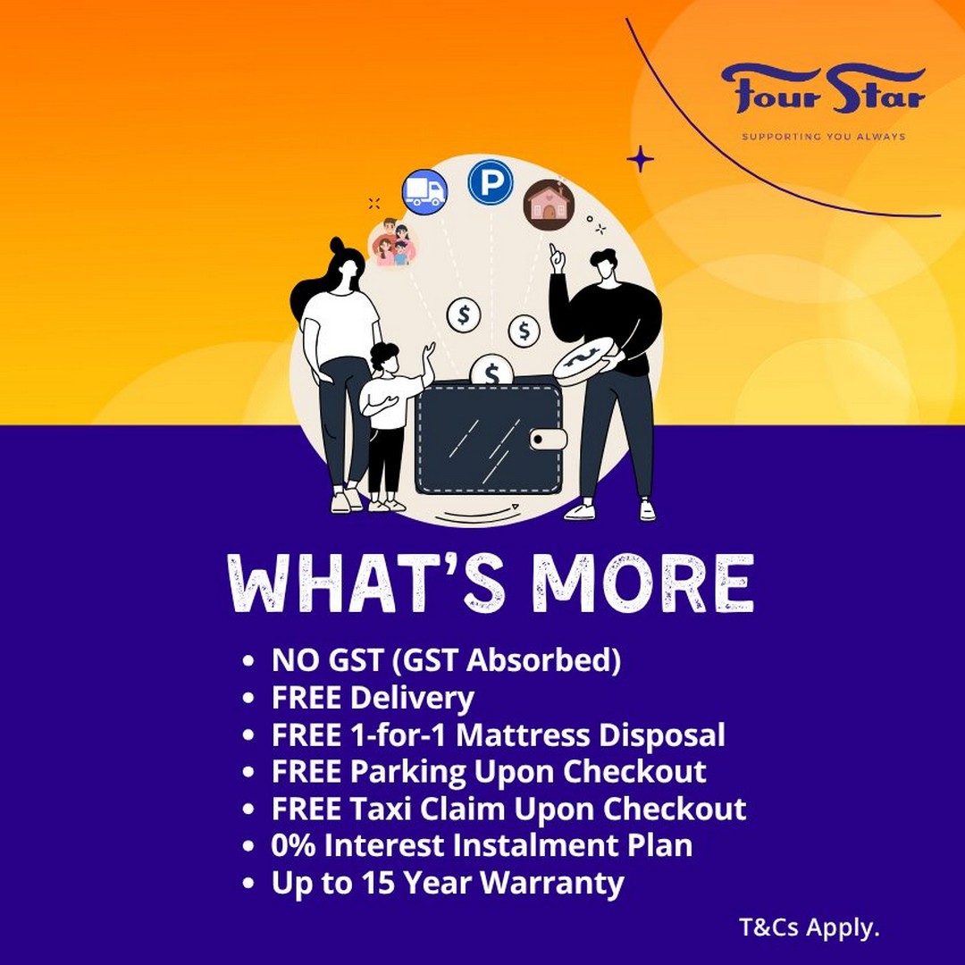 Four-Star-Mattress-11.11-Celebration-Fair-8 7–9 November 2025: Four Star Mattress: 11.11 Celebration Fair at SAFRA Yishun Country Club – Super Savings Promotion