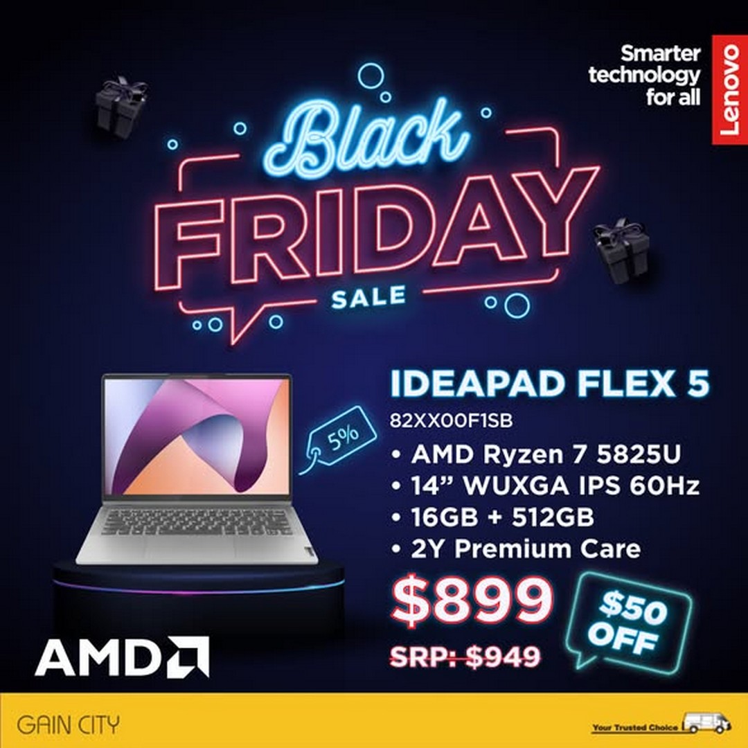 Gain-City-Black-Friday-Cyber-Monday-Lenovo-Laptop-Promotion 27 November 2025 onwards: Gain City Black Friday & Cyber Monday Lenovo Laptop Promotion – Huge Savings & Free Gifts