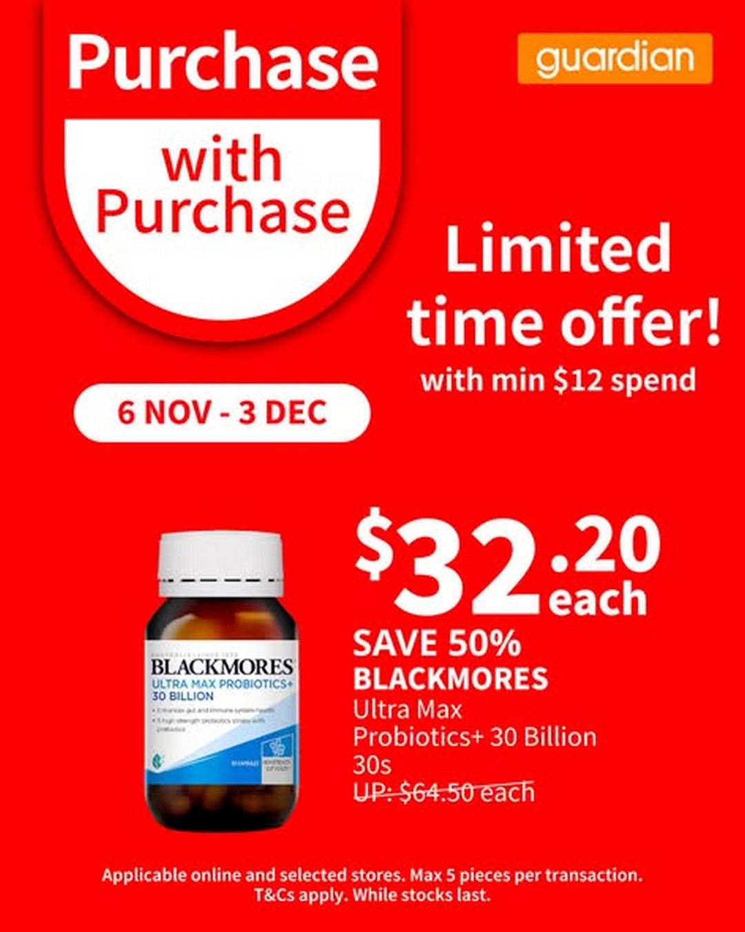 Guardian-Singapore-Wellness-Meets-Savings-Promotion-1 6 November–3 December 2025: Guardian Singapore Wellness Meets Savings Promotion – Up to 58% Off Health & Beauty Essentials