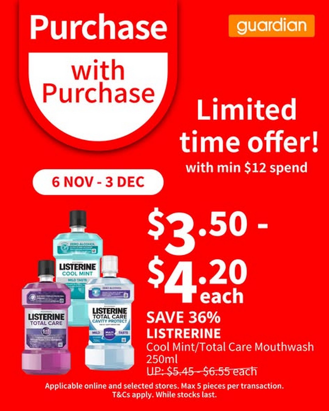 Guardian-Singapore-Wellness-Meets-Savings-Promotion-4 6 November–3 December 2025: Guardian Singapore Wellness Meets Savings Promotion – Up to 58% Off Health & Beauty Essentials
