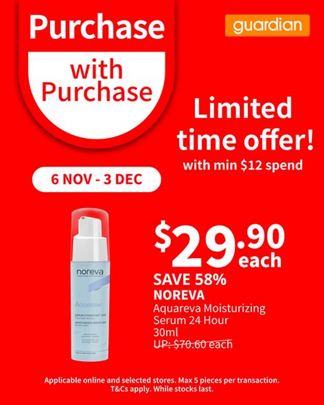 Guardian-Singapore-Wellness-Meets-Savings-Promotion 6 November–3 December 2025: Guardian Singapore Wellness Meets Savings Promotion – Up to 58% Off Health & Beauty Essentials