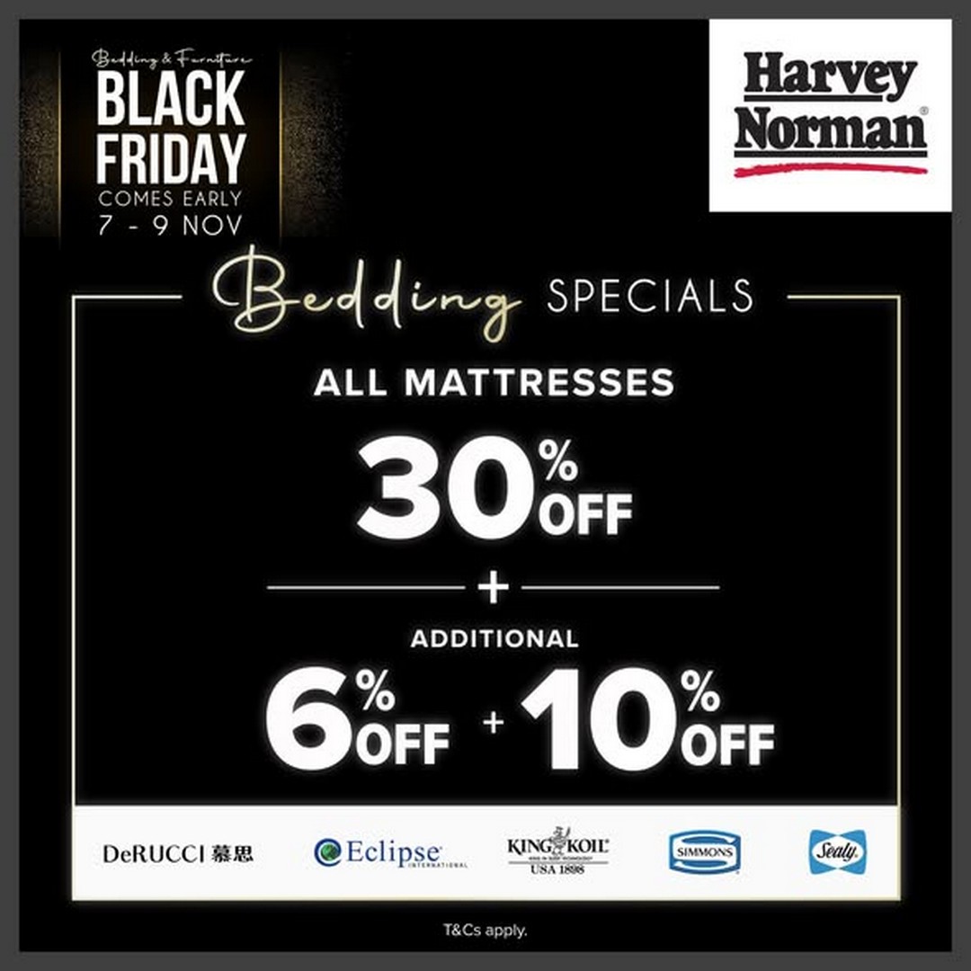 Harvey-Norman-Singapore-Early-Black-Friday-Deals-1 7–9 November 2025: Harvey Norman Singapore: Early Black Friday Deals with Massive Savings and Free Gifts Promotion