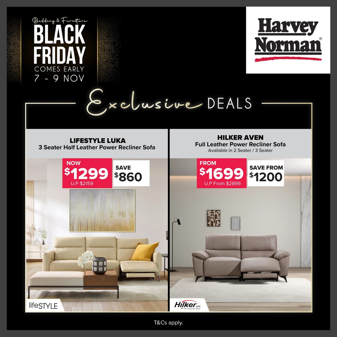 Harvey-Norman-Singapore-Early-Black-Friday-Deals-5 7–9 November 2025: Harvey Norman Singapore: Early Black Friday Deals with Massive Savings and Free Gifts Promotion