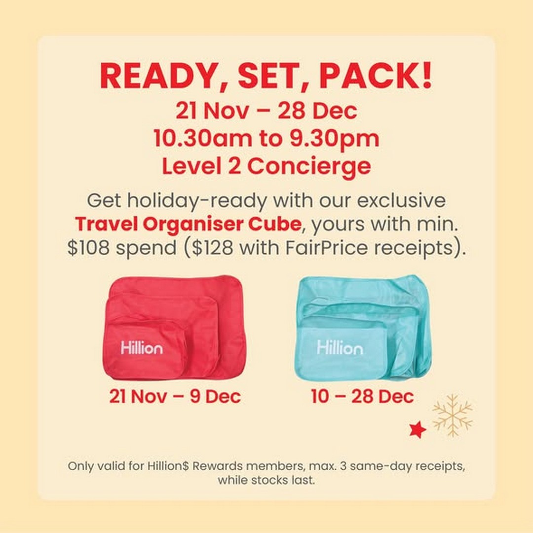 Hillion-Mall-Christmas-Celebration-1 21 November–28 December 2025: Hillion Mall Christmas Celebration: Festive Shopping Promotion and Holiday Activities for Families and Bargain Hunters