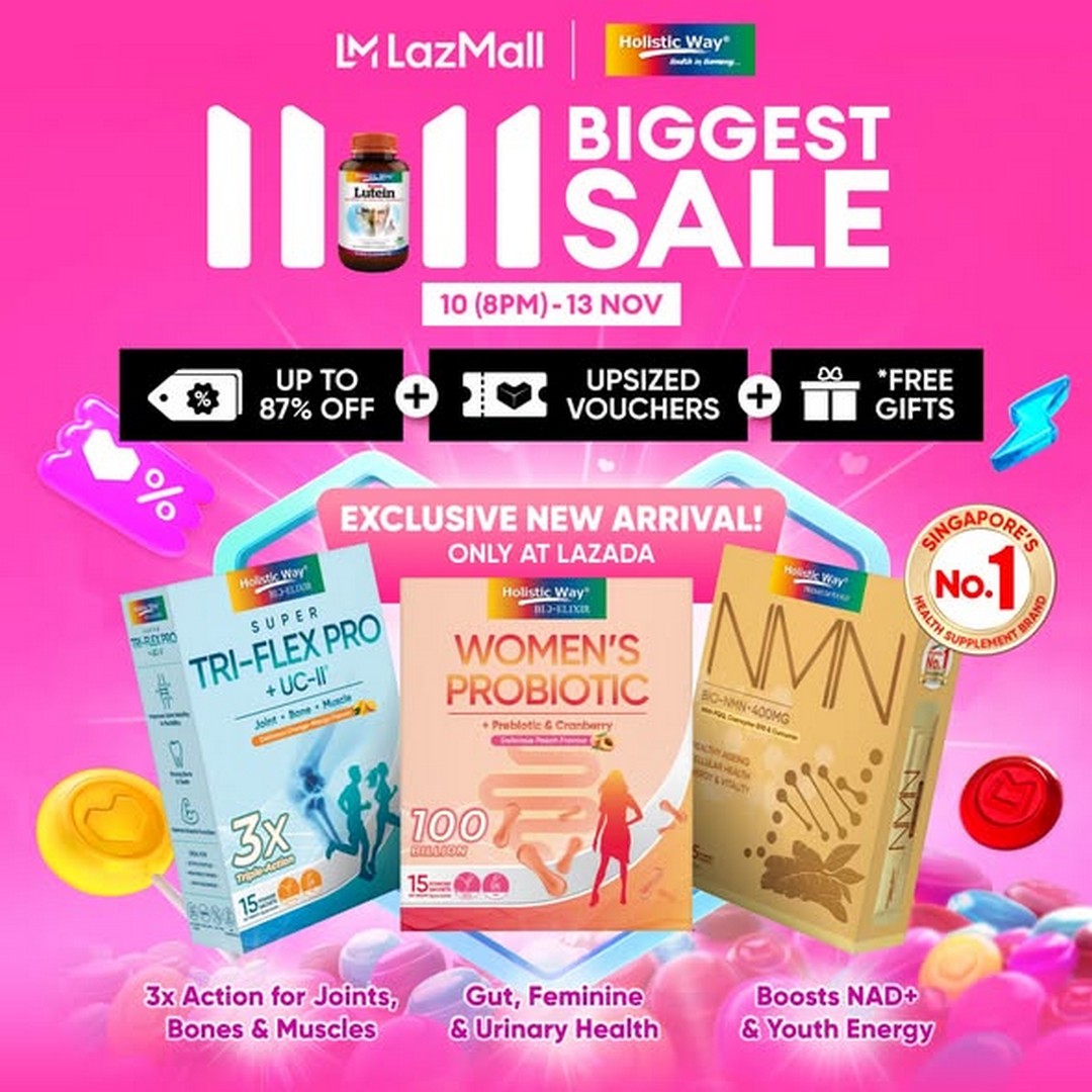 Holistic-Way-x-Lazada-11.11-Biggest-Sale 10-13 November 2025: Holistic Way x Lazada: 11.11 Biggest Sale – Wellness & Beauty Mega Deals, Promotions & Giveaways