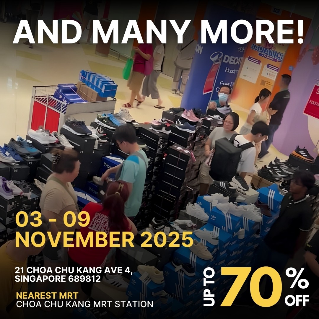 LINK-Outlet-Store-Singapore-Atrium-Sale-8 3-9 November 2025: LINK Outlet Store Singapore: Atrium Sale – Big Brands, Bigger Savings