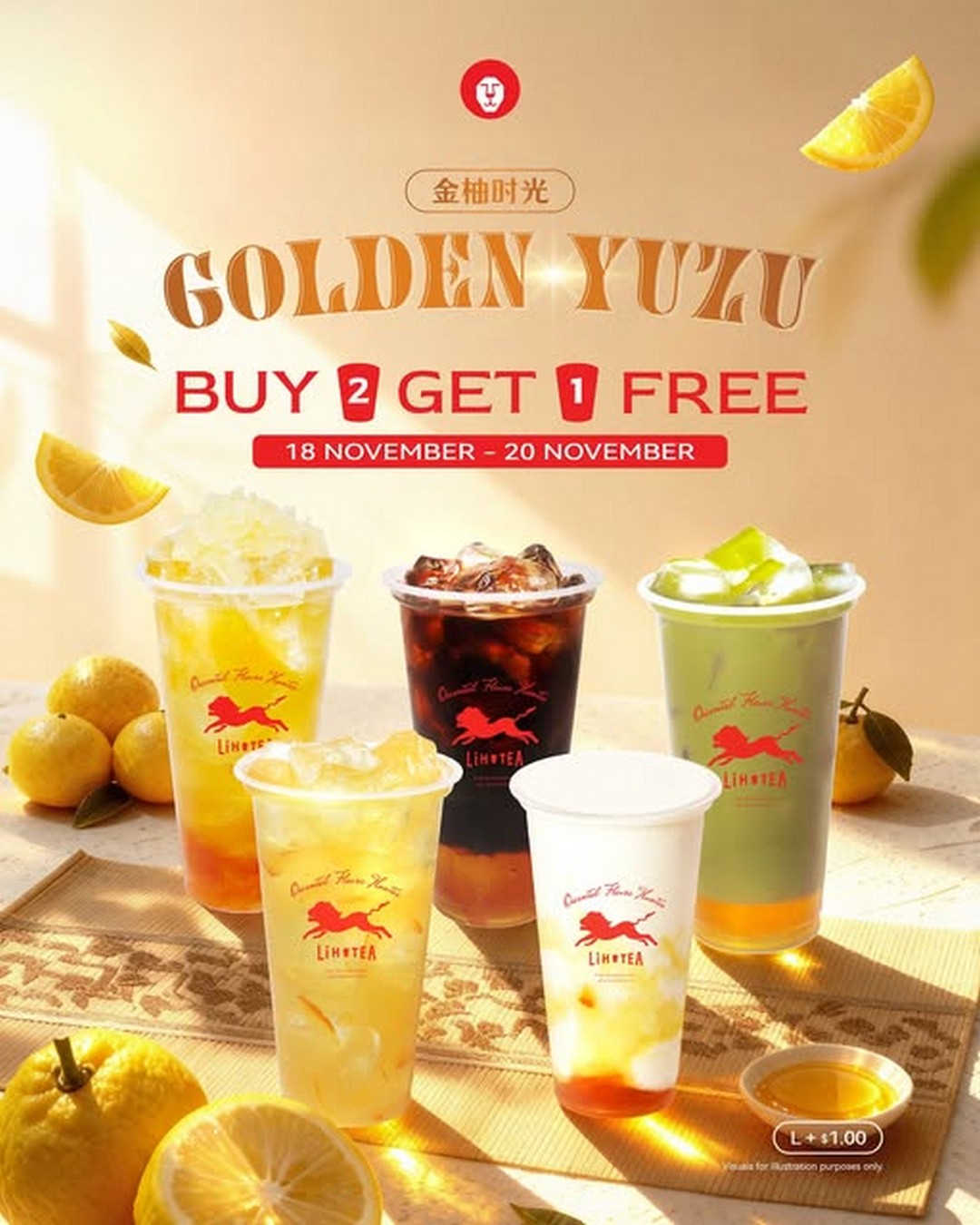 LiHO-Singapore-Golden-Yuzu-Drinks-Buy-2-Get-1-Free-Promotion 18–20 November 2025: LiHO Singapore: Golden Yuzu Drinks Buy 2 Get 1 Free Promotion – Limited 3-Day Citrus Treat