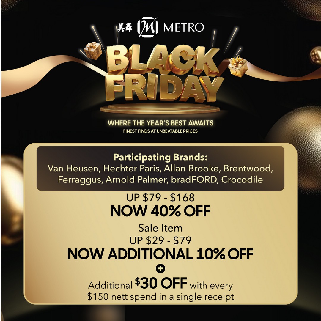 METRO-Singapore-Mens-Fashion-Mega-Savings-Promotion-9 27 November 2025 onwards: METRO Singapore: Men's Fashion Mega Savings Promotion