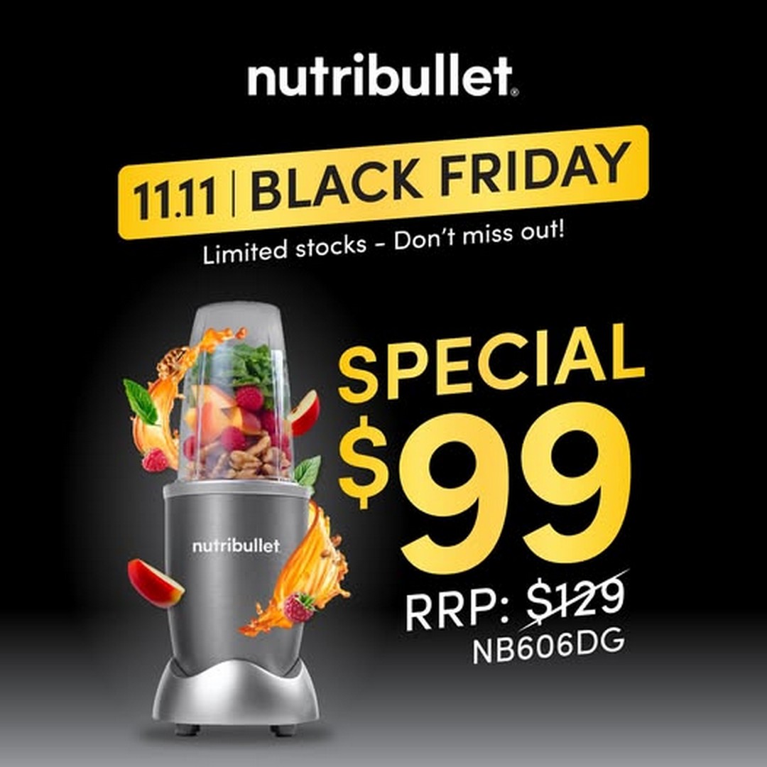 METRO-Singapore-NutriBullet-600-Series-Mega-Deal 11 November 2025: METRO Singapore: NutriBullet 600 Series Mega Deal: Special Sale for 11.11 & Black Friday