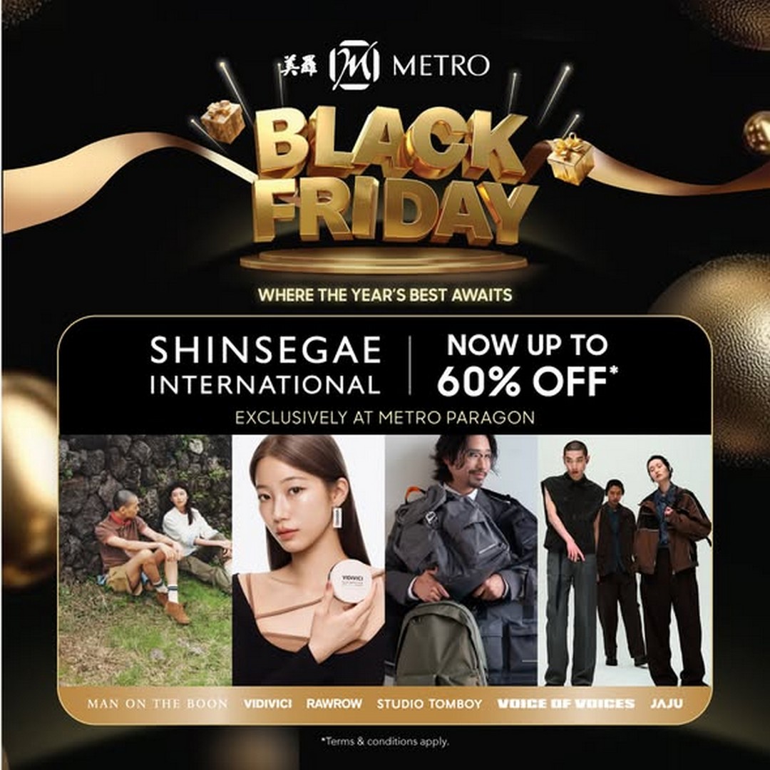 METRO-Singapore-Shinsegae-Fashion-Sale 27 November 2025 onwards: METRO Singapore Shinsegae Fashion Sale Event at Paragon: Up to 60% Off Plus Free Gifts Promotion