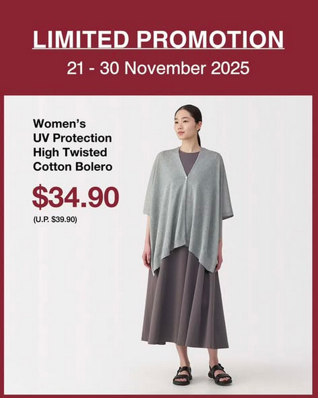 MUJI-Singapore-November-Limited-Promotions-3 21-30 November 2025: MUJI Singapore: November Limited Promotions: Travel and Lifestyle Sale