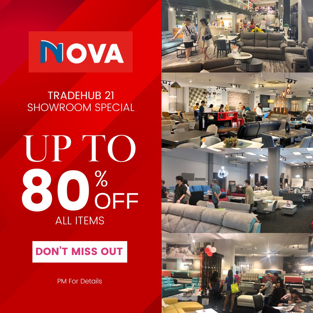 NOVA-Furnishing-Big-November-Furniture-Sale-11 Now till 23 November 2025: NOVA Furnishing: Big November Furniture Sale: Up to 60% OFF + 0% Interest