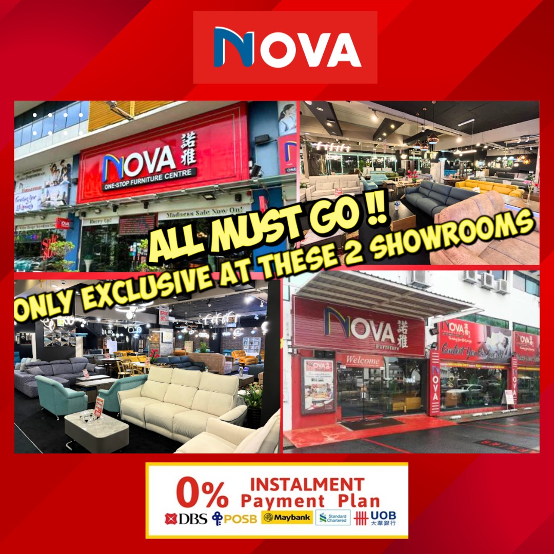 NOVA-Furnishing-Big-November-Furniture-Sale-6-1 Now till 23 November 2025: NOVA Furnishing: Big November Furniture Sale: Up to 60% OFF + 0% Interest