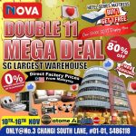 10-16 November 2025: Nova Furnishing Changi South: Double 11 Mega Deals with Up to 80% Off