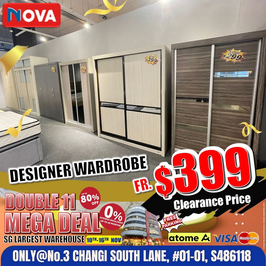 Nova-Furnishing-Changi-South-Double-11-Mega-Deals-6-1 10-16 November 2025: Nova Furnishing: Tradehub 11.11 Mega Sale: Storewide Discounts Up To 80%