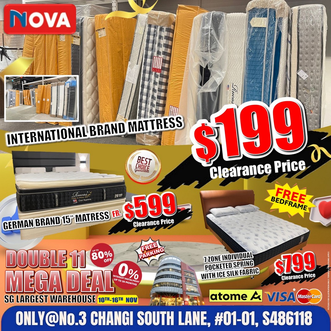 Nova-Furnishing-Changi-South-Double-11-Mega-Deals-7-1 10-16 November 2025: Nova Furnishing: Tradehub 11.11 Mega Sale: Storewide Discounts Up To 80%