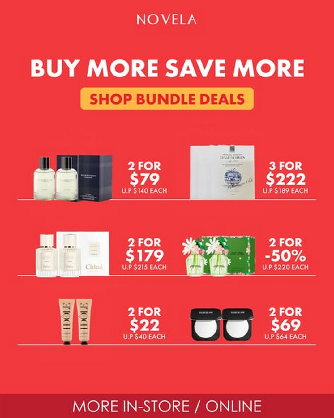 Novela-Singapore-11.11-Beauty-Madness-Sale 6-13 November 2025: Novela Singapore: 11.11 Beauty Madness Sale: Up to 80% Off Skincare, Fragrances & Makeup