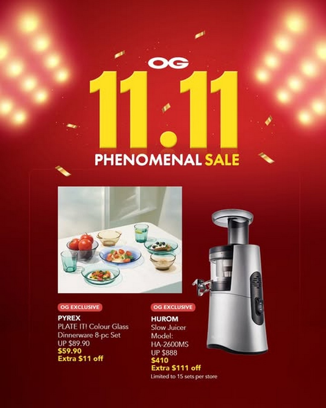 OG-Singapore-11.11-Sale-2 10-11 November 2025: OG Singapore 11.11 Sale: Storewide Discounts, Hot Deals, and Exclusive Rebates