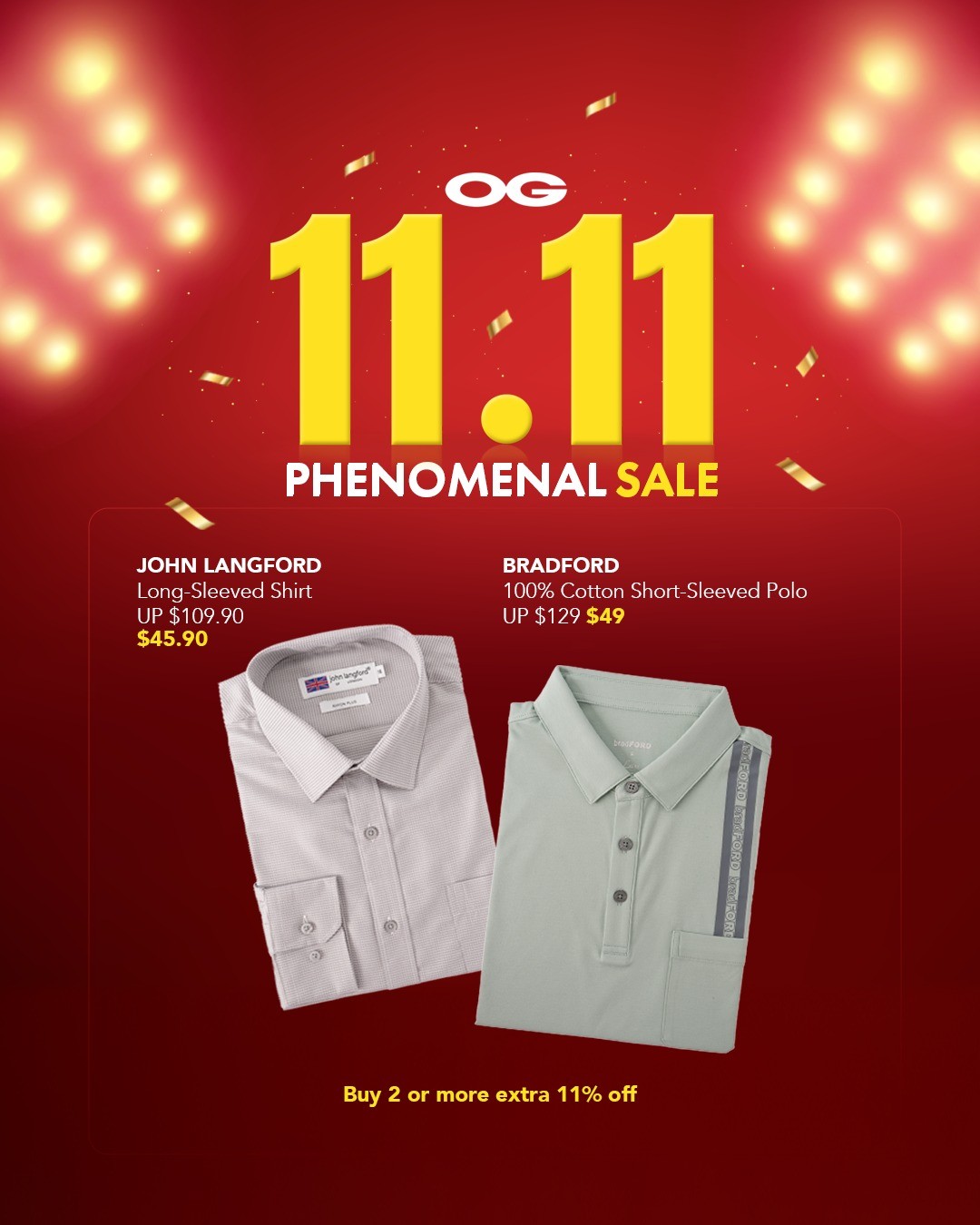 OG-Singapore-11.11-Sale-7 10-11 November 2025: OG Singapore 11.11 Sale: Storewide Discounts, Hot Deals, and Exclusive Rebates