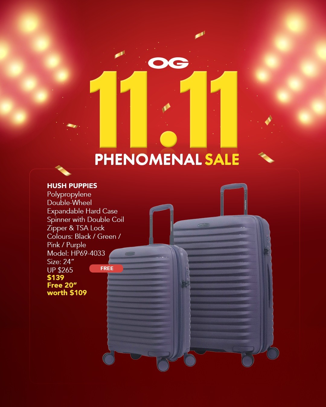 OG-Singapore-11.11-Sale-8 10-11 November 2025: OG Singapore 11.11 Sale: Storewide Discounts, Hot Deals, and Exclusive Rebates