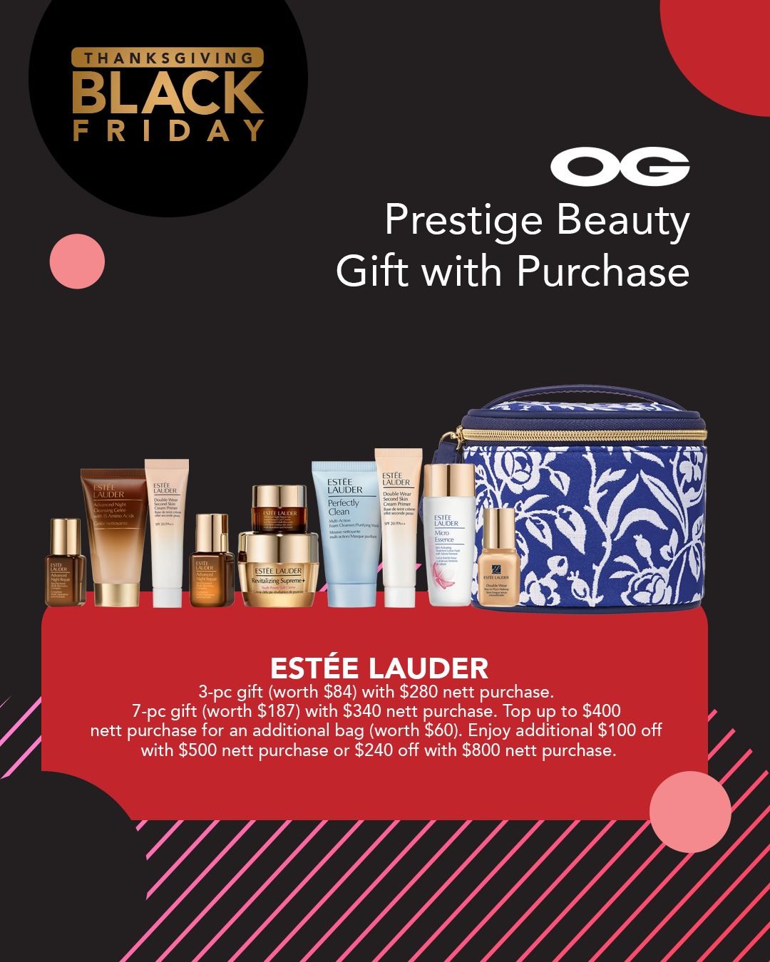 OG-Singapore-Black-Friday-Beauty-Steals-5 27-30 November 2025: OG Singapore: Black Friday Beauty Steals: Promotion on Prestige Beauty Brands with Gift-With-Purchase
