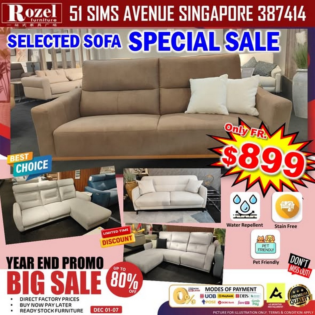 Rozel-Furnishing-Year-End-Big-Sale-1 1-7 December 2025: Rozel Furnishing: Year-End Big Sale Event with Lucky Draw & Free Gifts