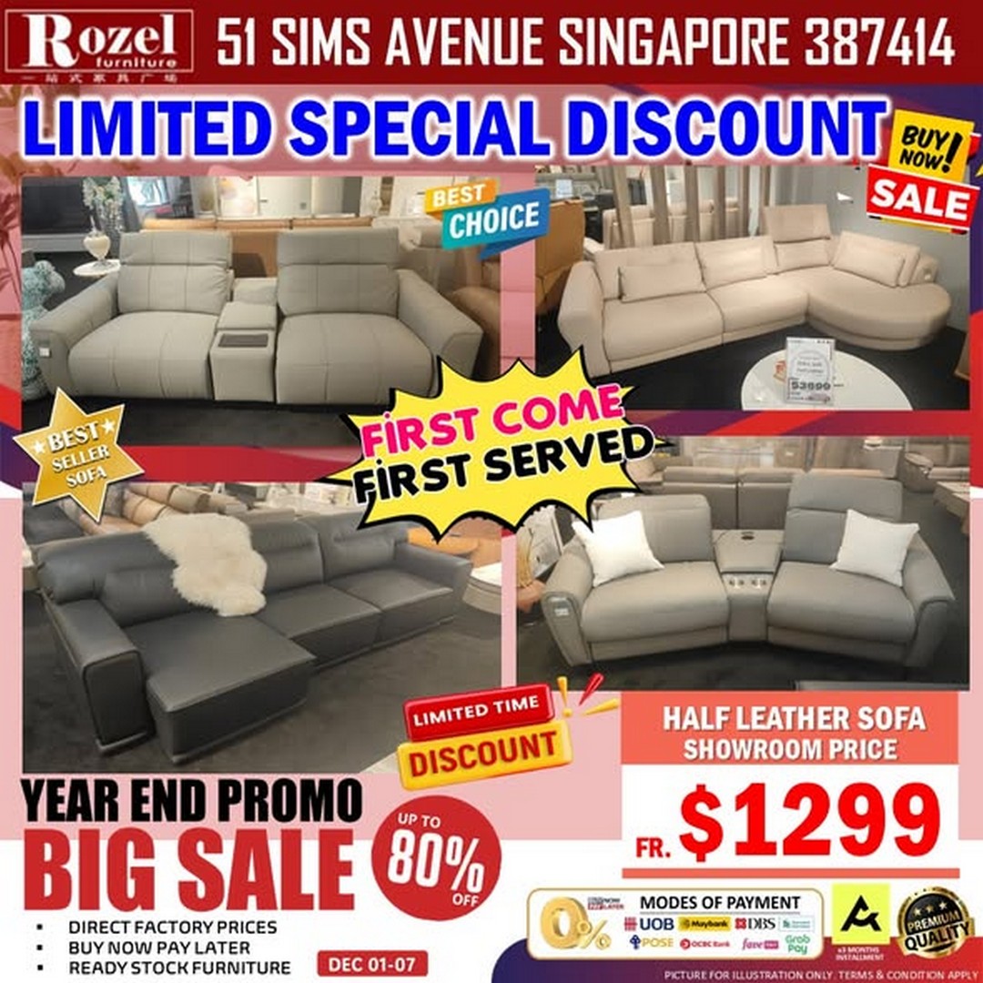 Rozel-Furnishing-Year-End-Big-Sale-2 1-7 December 2025: Rozel Furnishing: Year-End Big Sale Event with Lucky Draw & Free Gifts