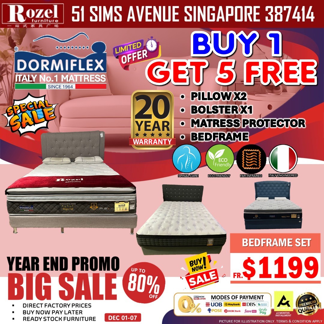 Rozel-Furnishing-Year-End-Big-Sale-7 1-7 December 2025: Rozel Furnishing: Year-End Big Sale Event with Lucky Draw & Free Gifts