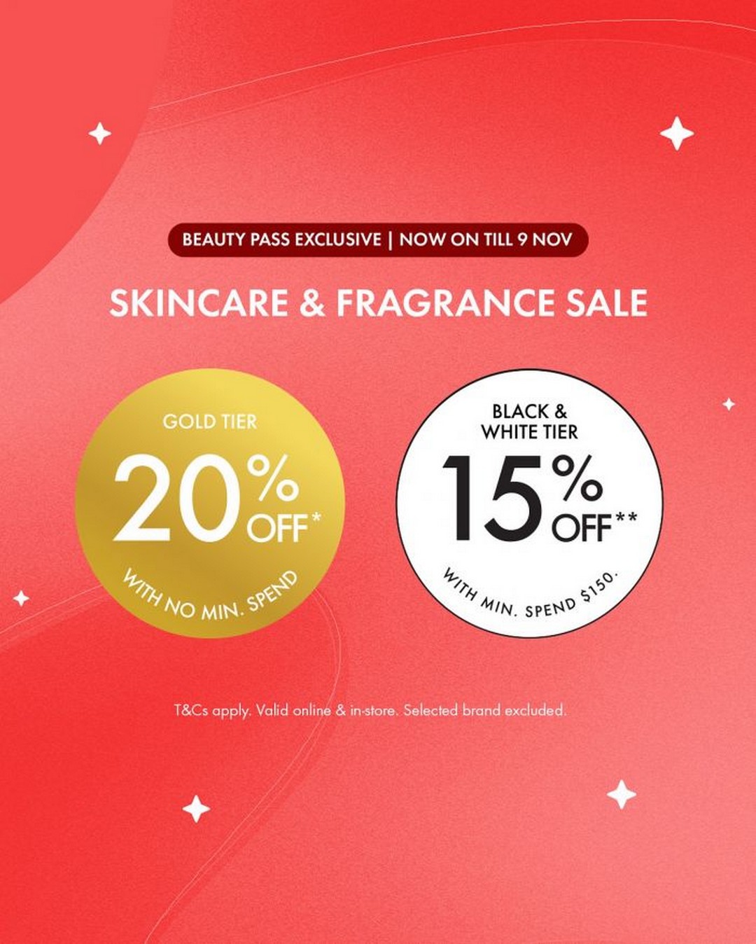 Sephora-Singapore-Beauty-Pass-Exclusive-Skincare-Fragrance-Sale Now till 9 November 2025: Sephora Singapore: Beauty Pass Exclusive Skincare & Fragrance Sale – Up to 20% Off