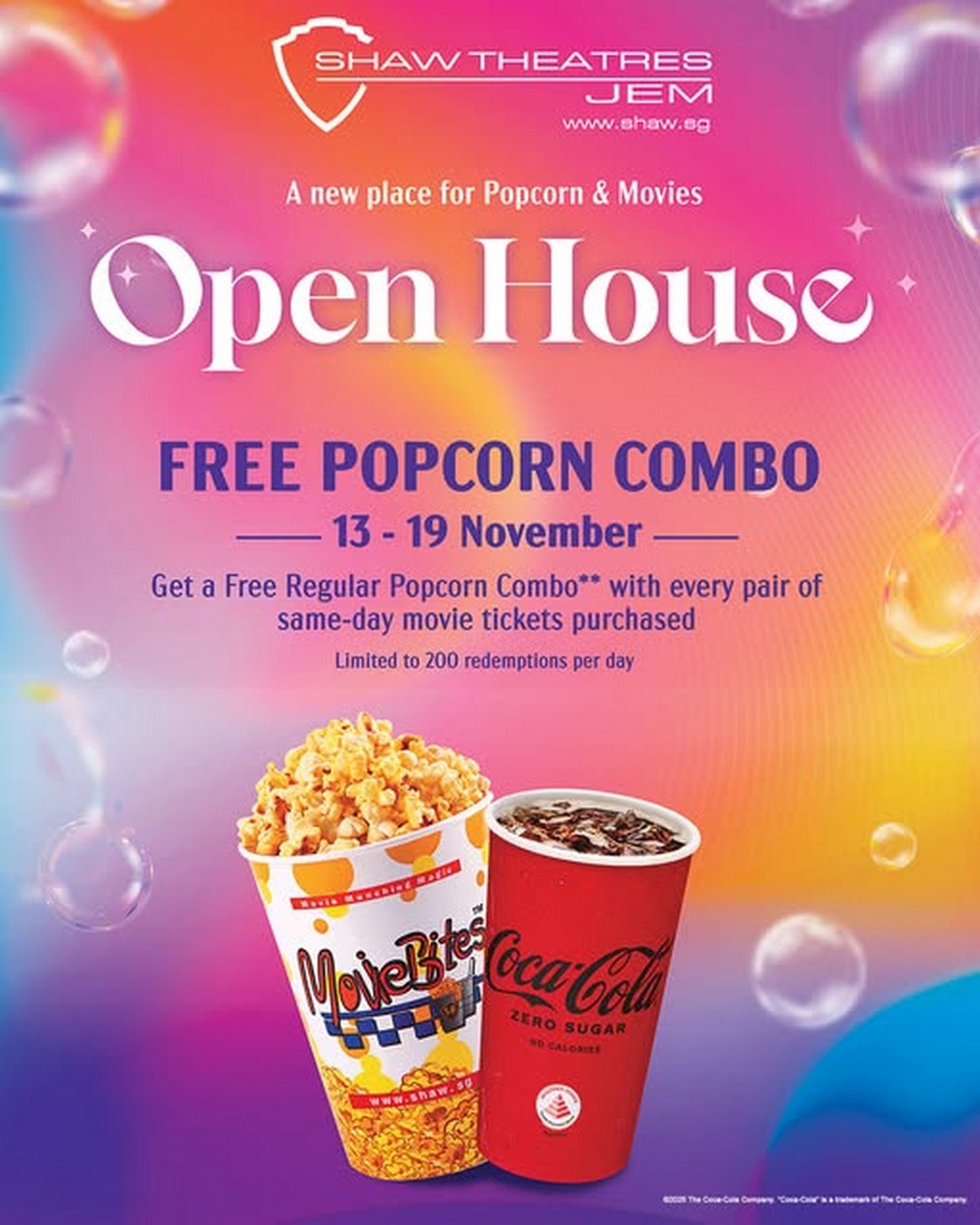 Shaw-Theatres-Jem-Free-Popcorn-Combo-Promotion 13-19 November 2025: Shaw Theatres Jem: Free Popcorn Combo Promotion for Moviegoers