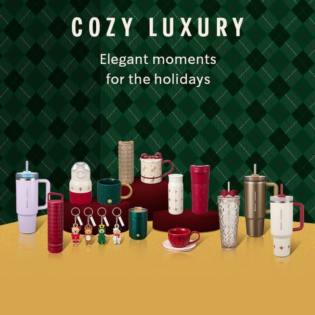 Starbucks-Singapore-Holiday-Collections 5 November 2025 Onwards: Starbucks Singapore: Holiday Collections Launch – Promotion for Festive Merchandising