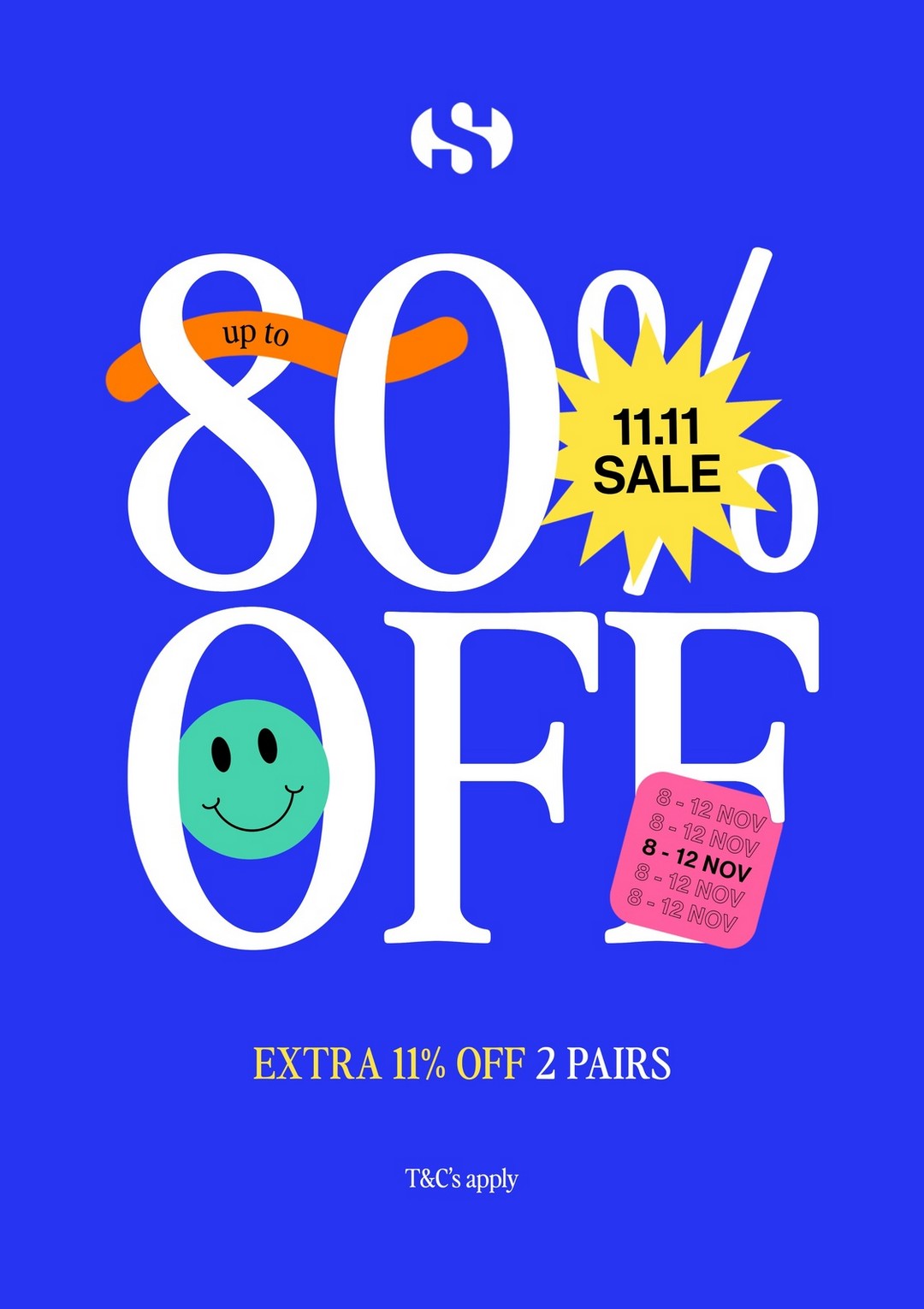 Superga-11.11-Sale 8-12 November 2025: Superga 11.11 Sale: Up to 80% Off Sneakers & Extra 11% Off for Two Pairs or More