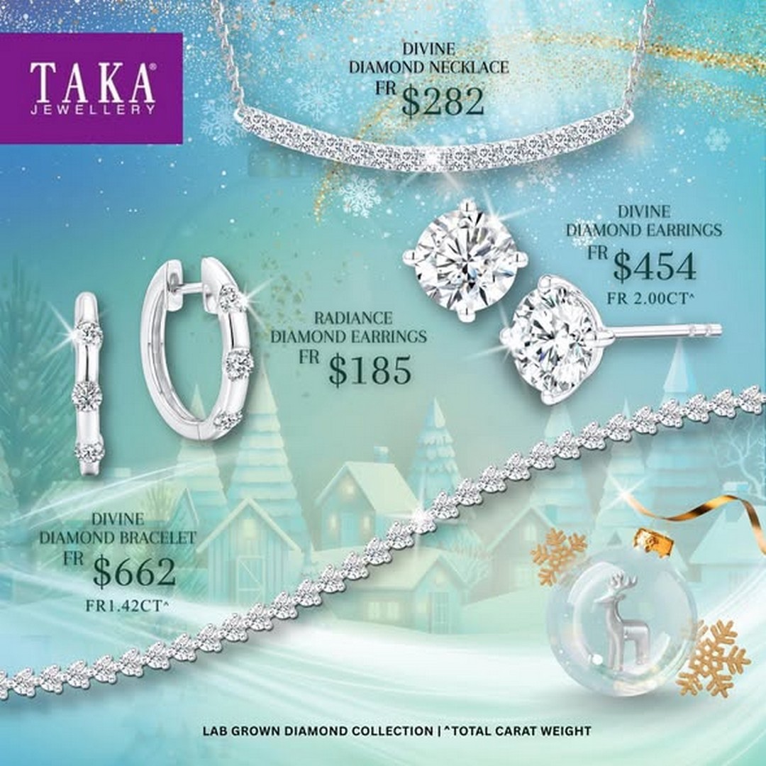 TAKA-Jewellery-Christmas-Sparkle-Promotion-4 6 November 2025 onwards: TAKA Jewellery: Christmas Sparkle Promotion – Festive Gifts and Exclusive Freebies
