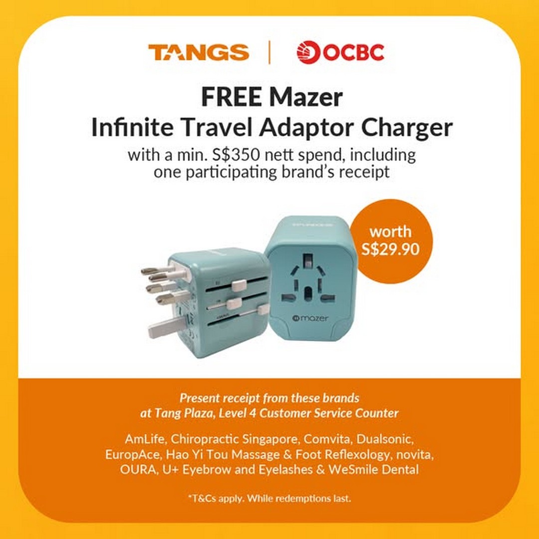 TANGS-Singapore-OCBC-Cardmember-Perks-Promotion-1 19 November 2025 onwards: TANGS Singapore, OCBC Cardmember Perks Promotion, Exclusive Rewards and In-Store Privileges
