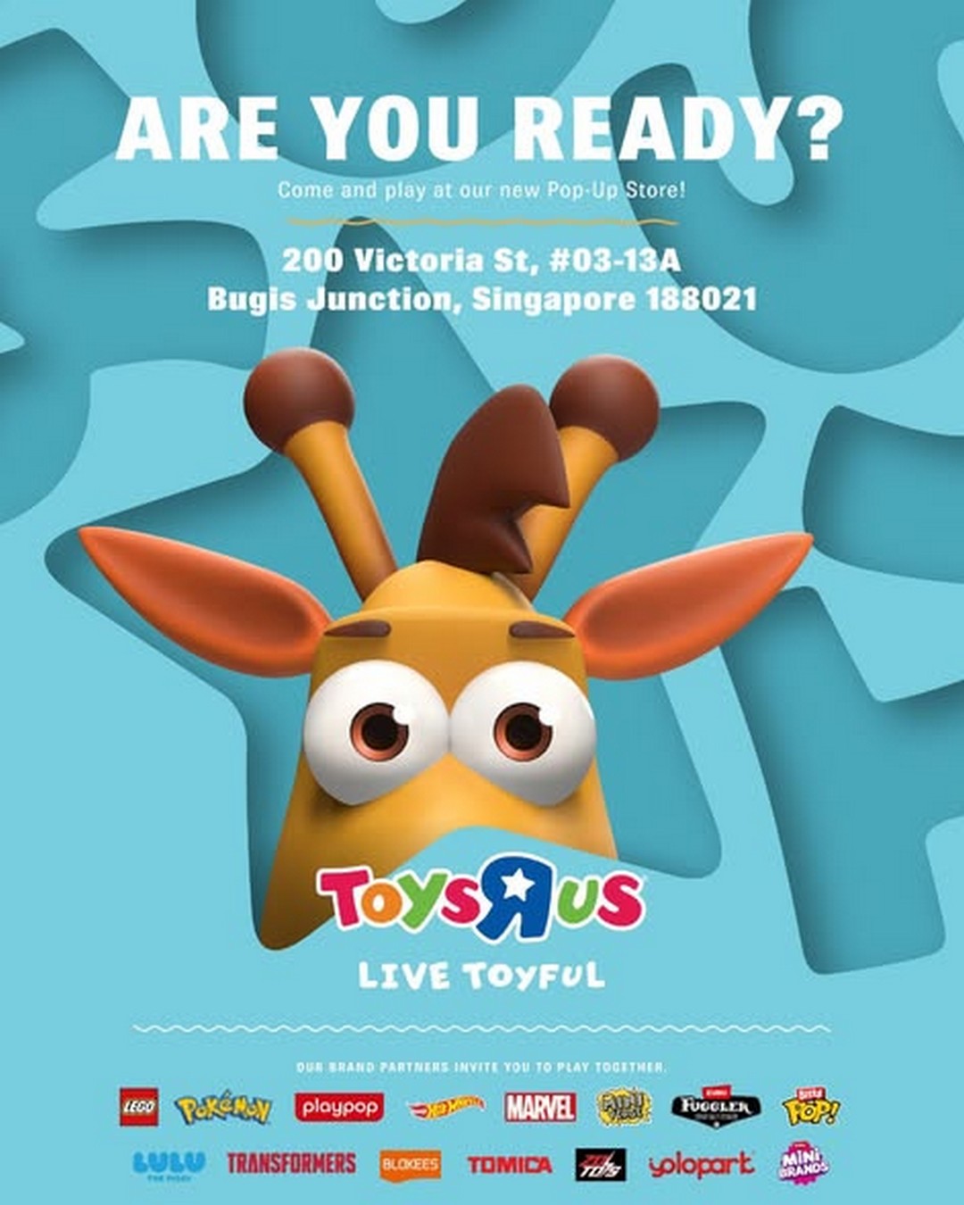 Toys-R-Us-Singapore 7-16 November 2025: Toys"R"Us Singapore: Exclusive Pop-Up Store Opening Offers and Pokémon Trading Card Launch Promotion at Bugis Junction