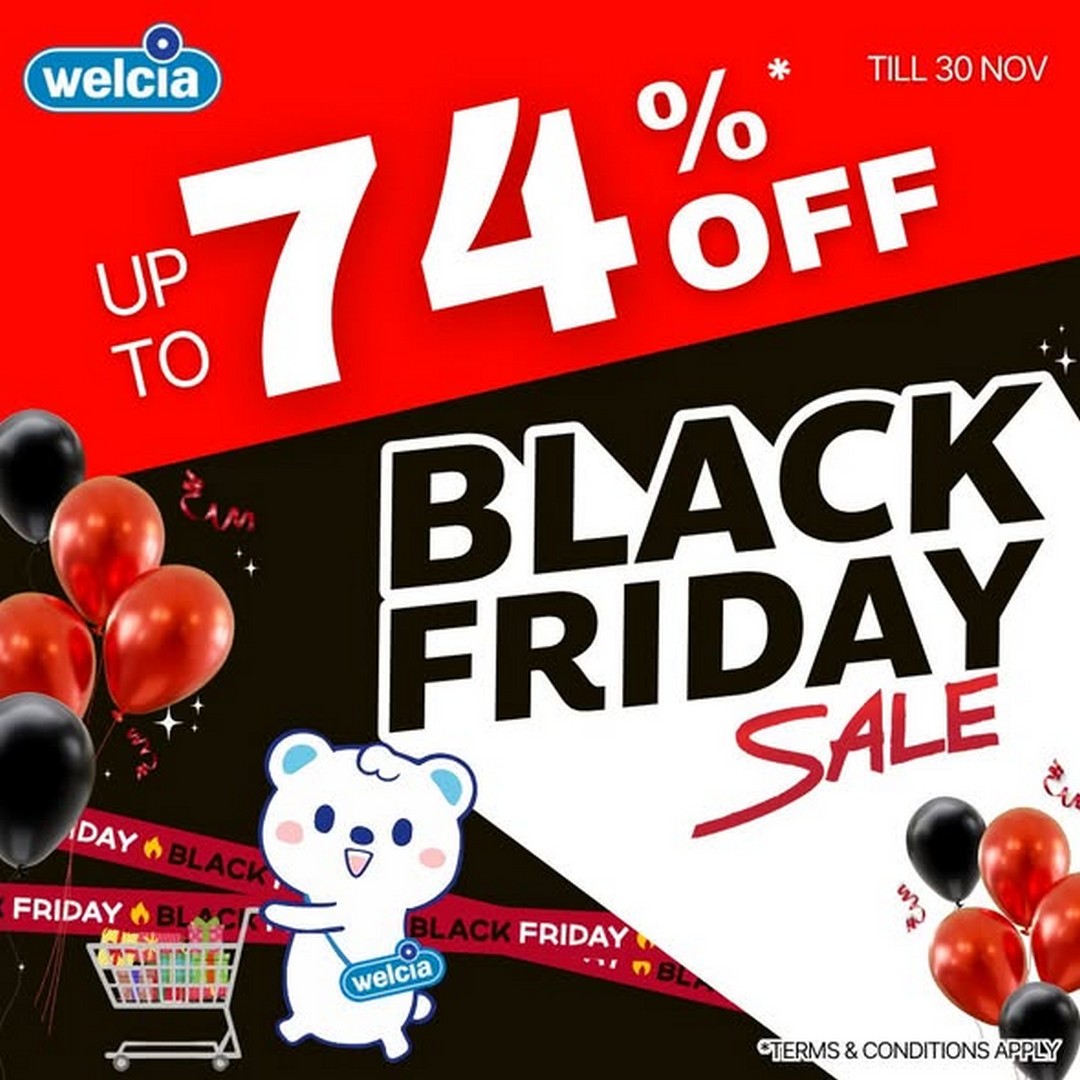 Welcia-Singapore-Black-Friday-Fever-Promotion 24-30 November 2025: Welcia Singapore: Black Friday Fever Promotion – Up to 74% Off Beauty & Wellness Essentials